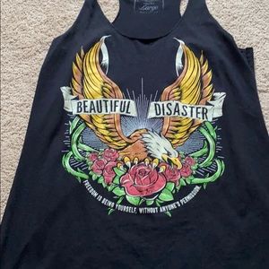 Beautiful Disaster tank